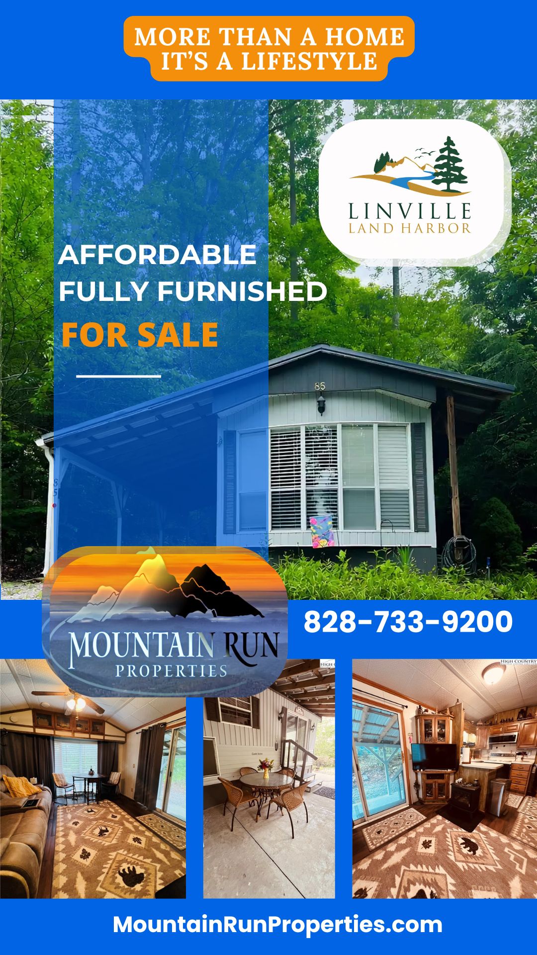 Affordable Linville Land Harbor Home for Sale – Mountain Living in Newland, NC