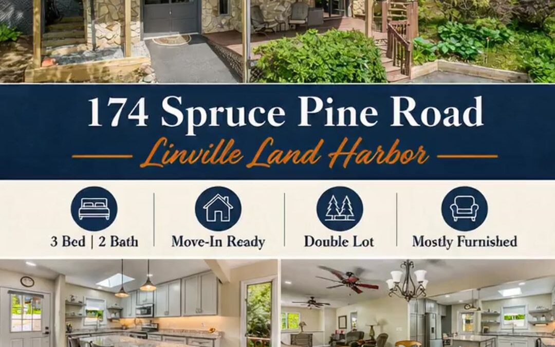 Move-In Ready Mountain Home in Linville Land Harbor