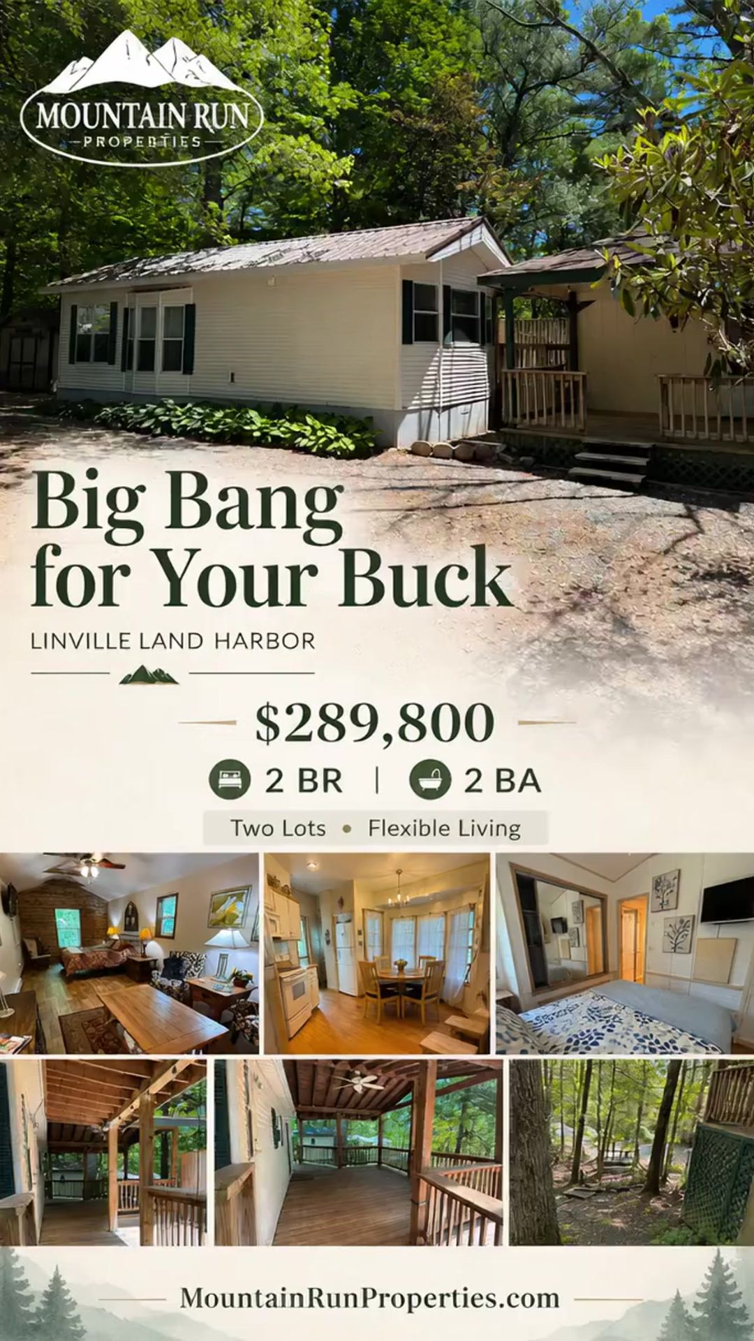 Big Bang for Your Buck in Linville Land Harbor: 397 Elderberry Loop, Newland, NC