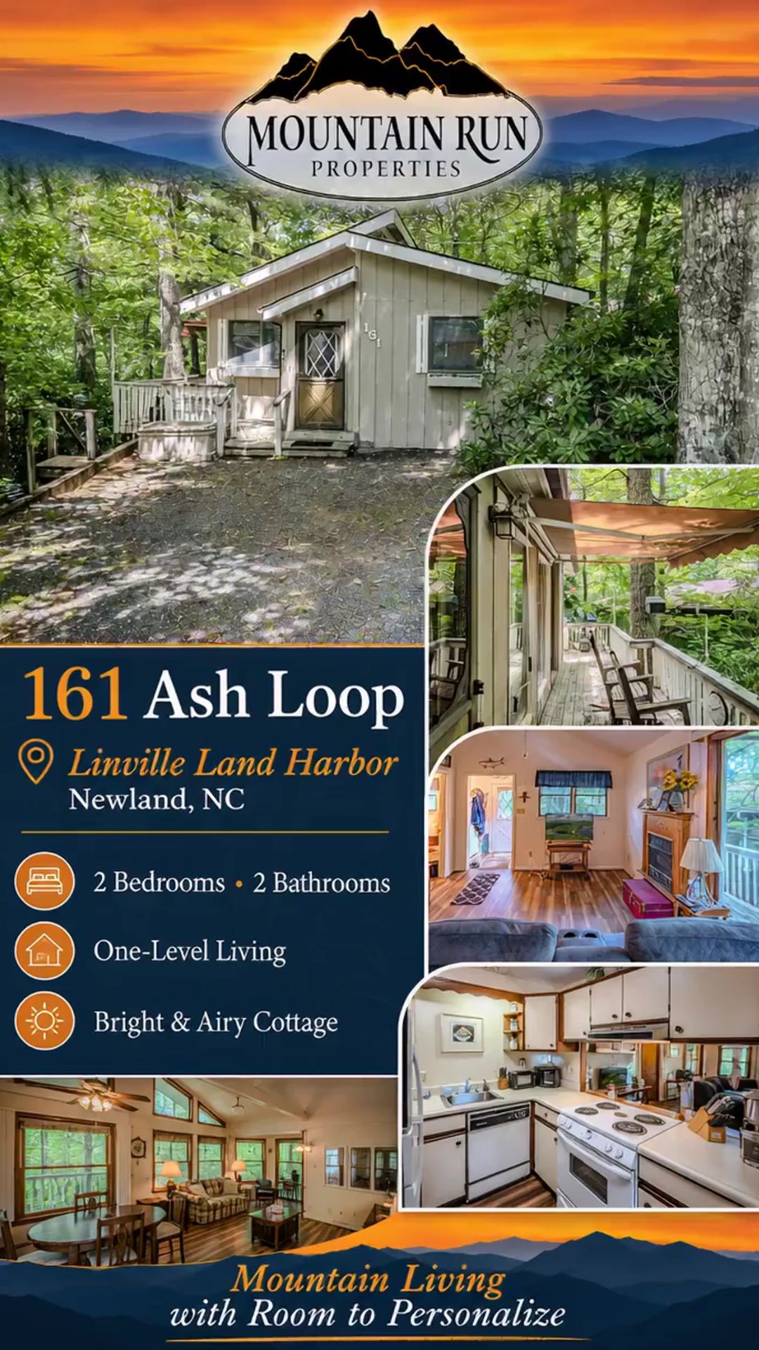 161 Ash Loop: Affordable Mountain Living in Linville Land Harbor