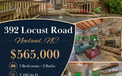 392 Locust Road in Newland, NC: Mountain Charm and Modern Comfort