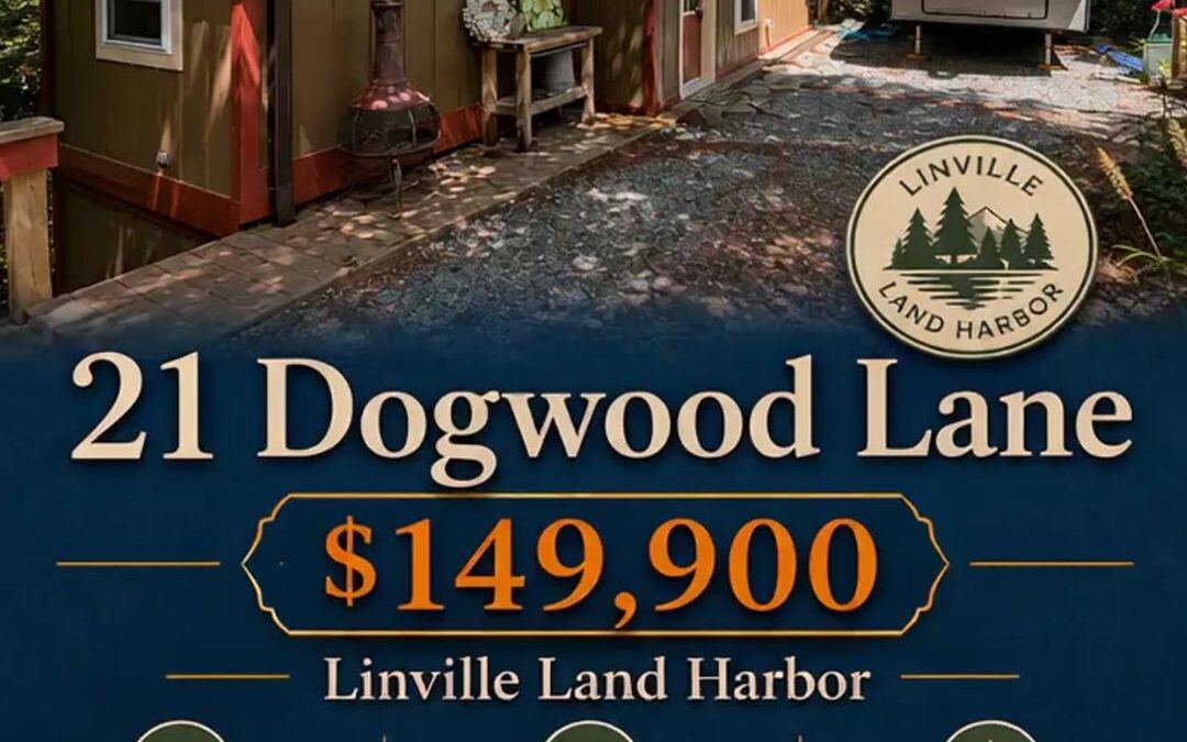 Affordable Linville Land Harbor Retreat at 21 Dogwood Lane – $149,900