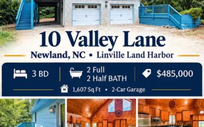 10 Valley Lane: A Unique Linville Land Harbor Home for Sale in Newland, NC