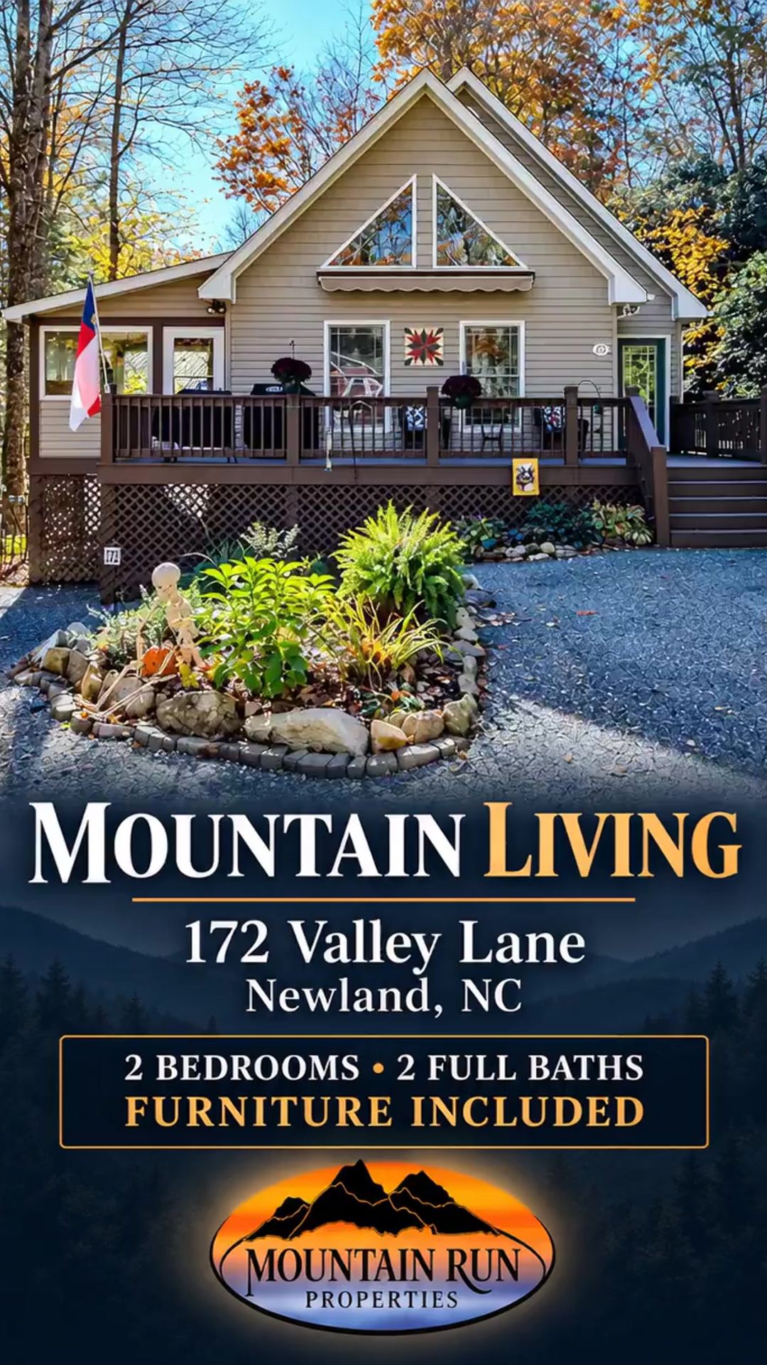 Comfortable Mountain Living at 172 Valley Lane in Linville Land Harbor